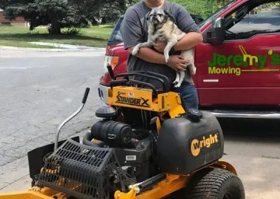 Jeremy Clintsman Jr Owner of Jeremys Mowing